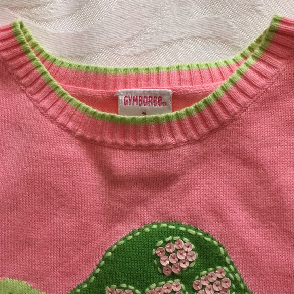 VHTF Vintage Gymboree Golf Pond turtle sweater Sz 3 - Picture 6 of 8